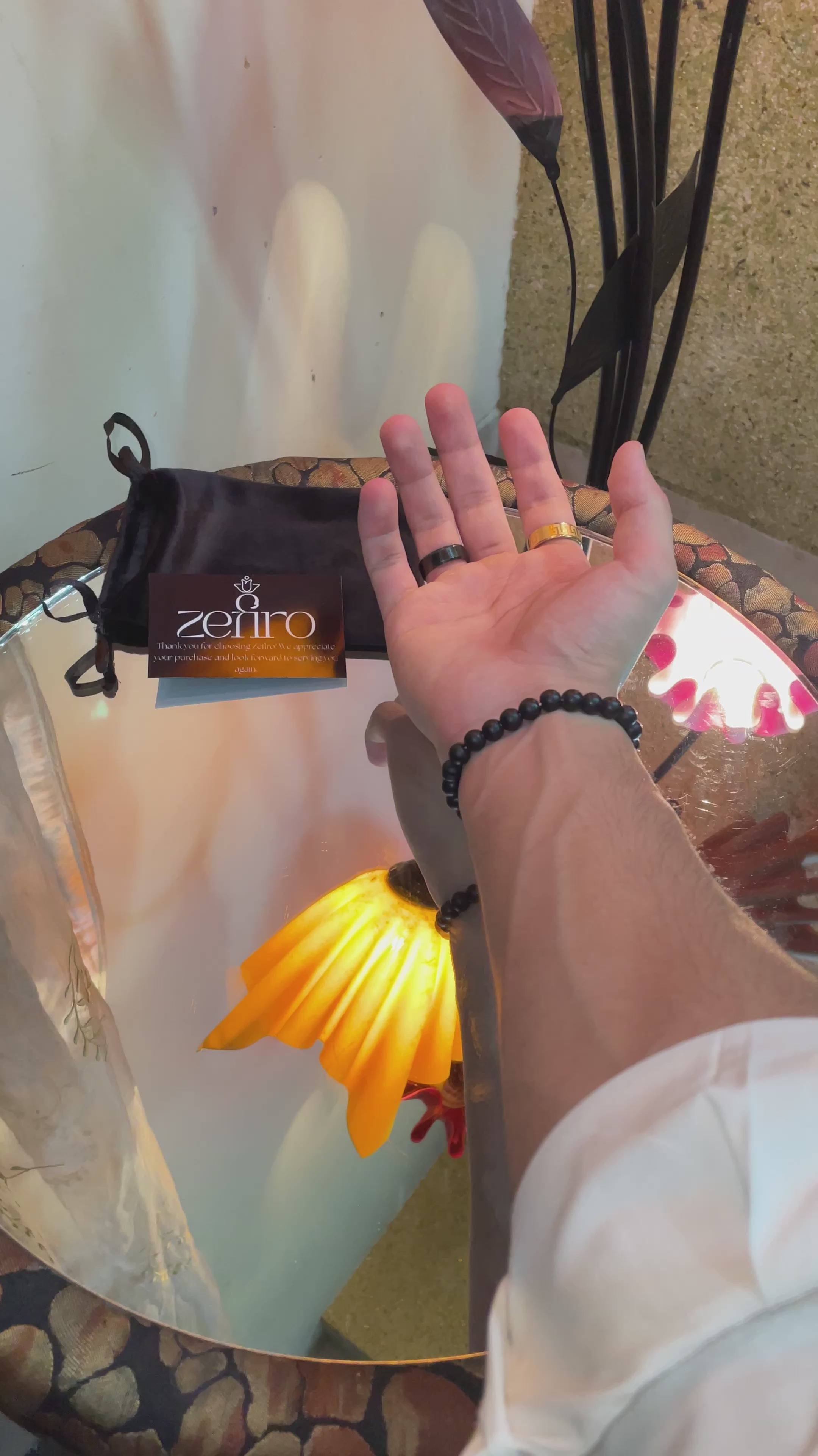 matte black bracelet