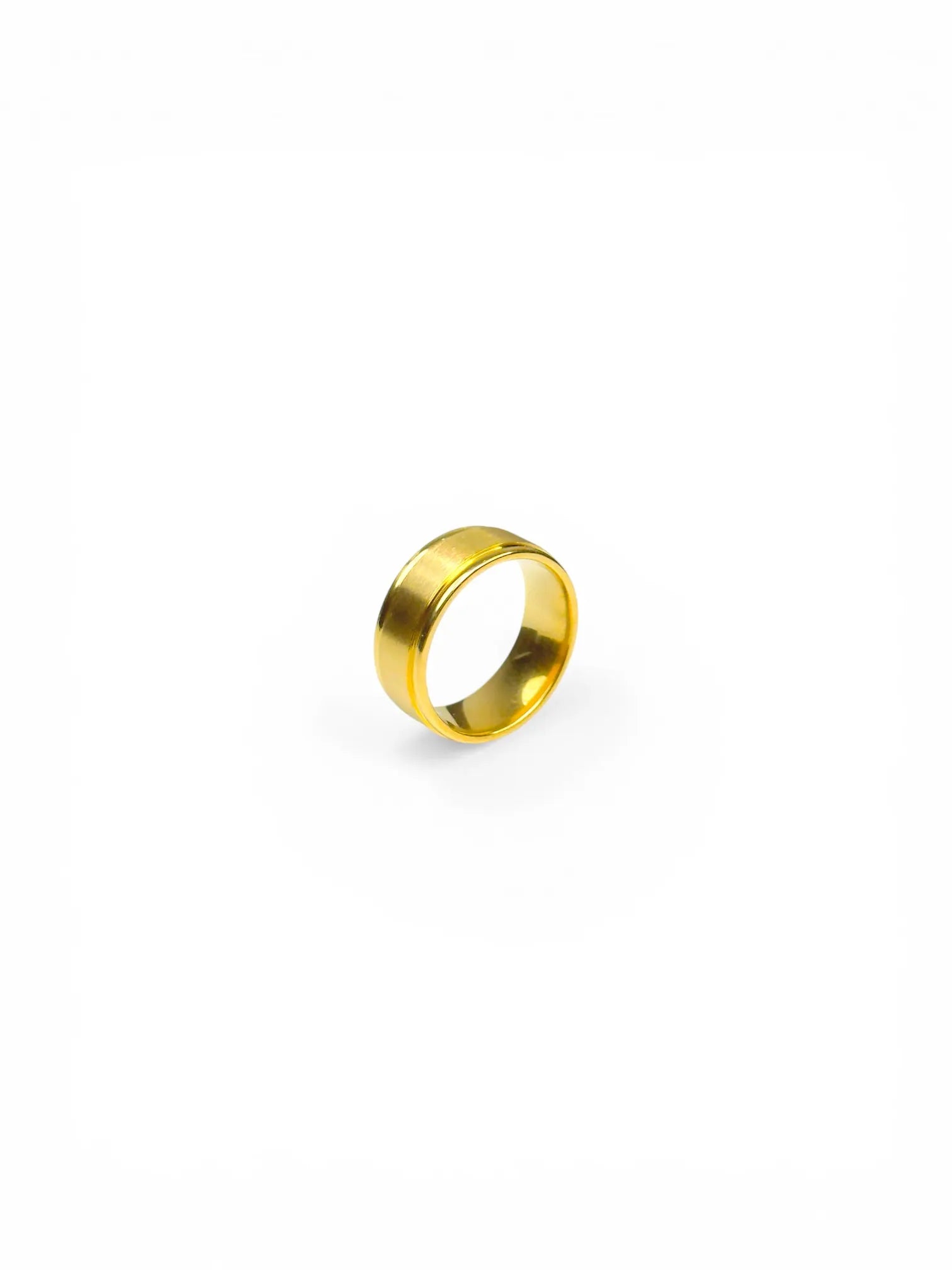 Gold titanium edge ring