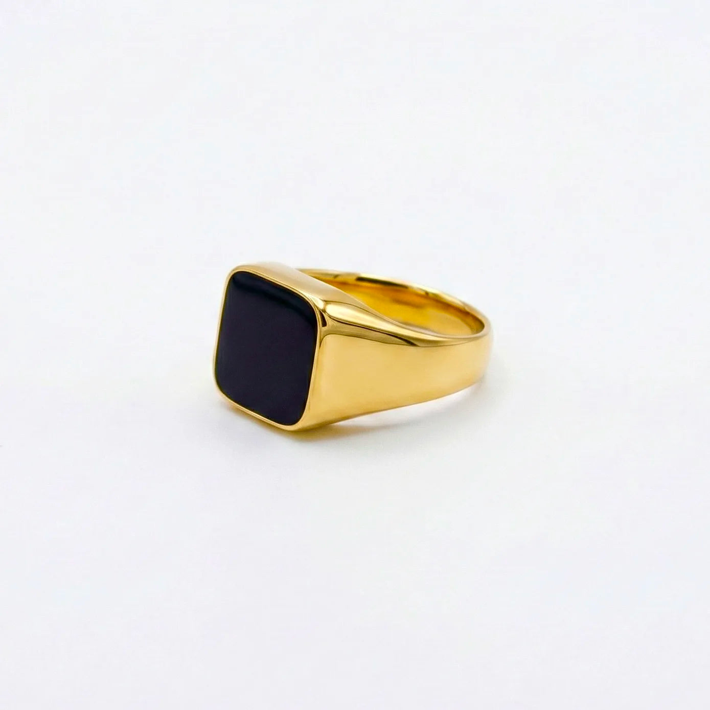 The Square Gold Signet