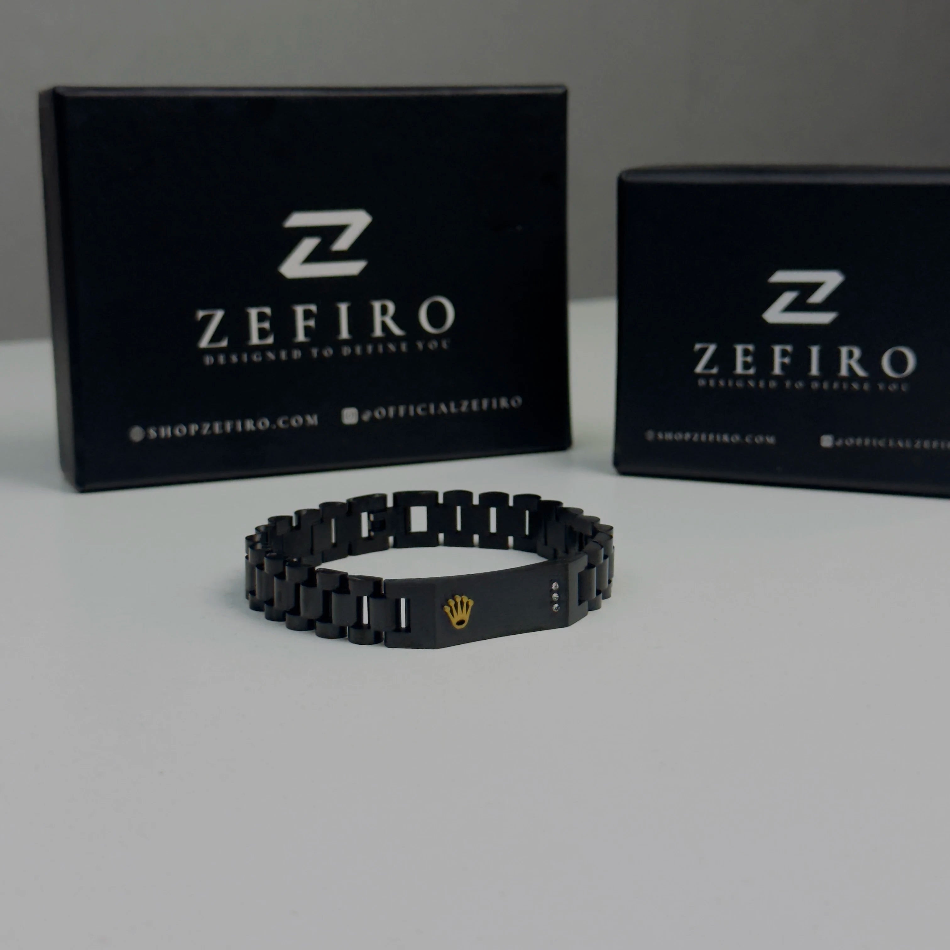 16mm Black RLX Crown Jubilee Bracelet