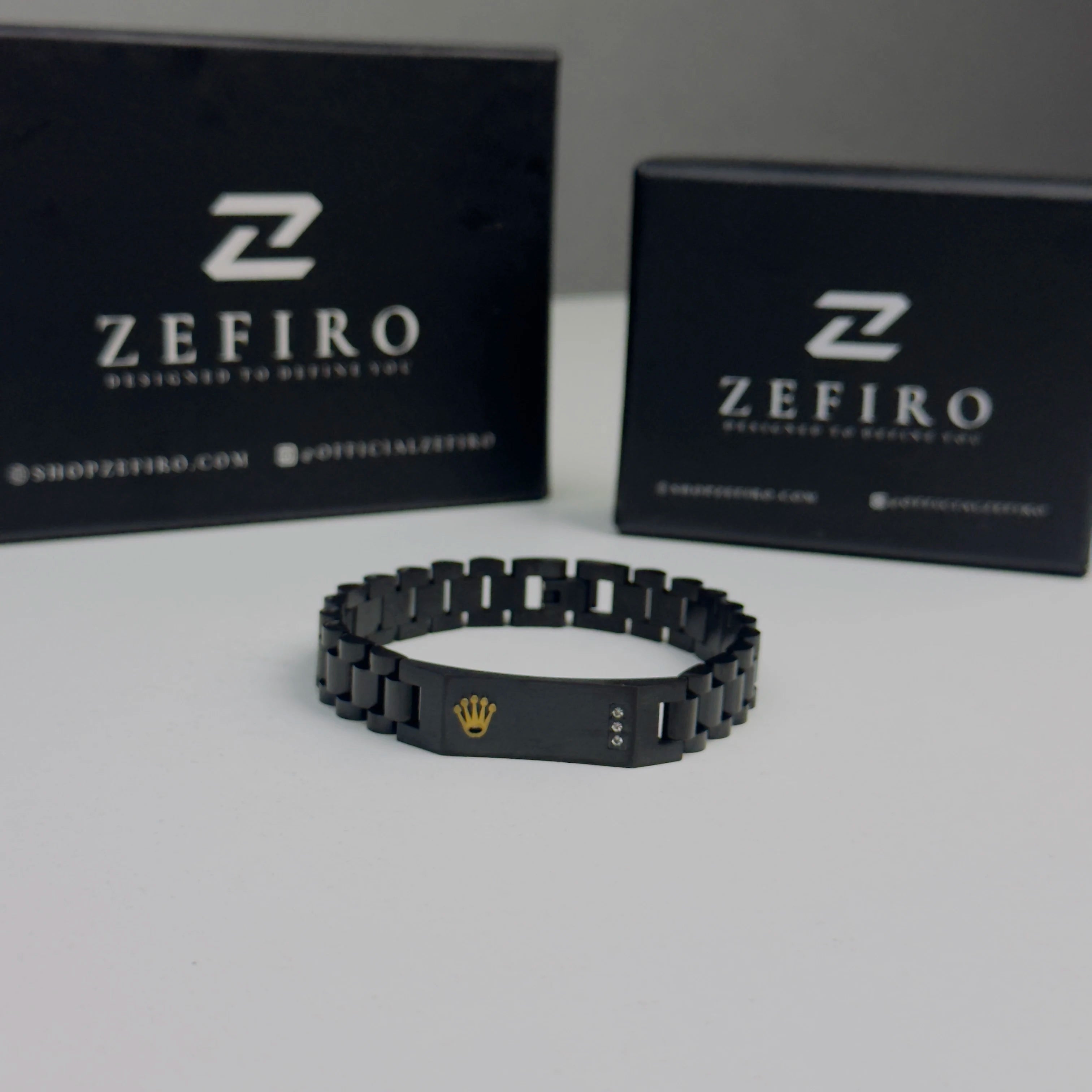 16mm Black RLX Crown Jubilee Bracelet