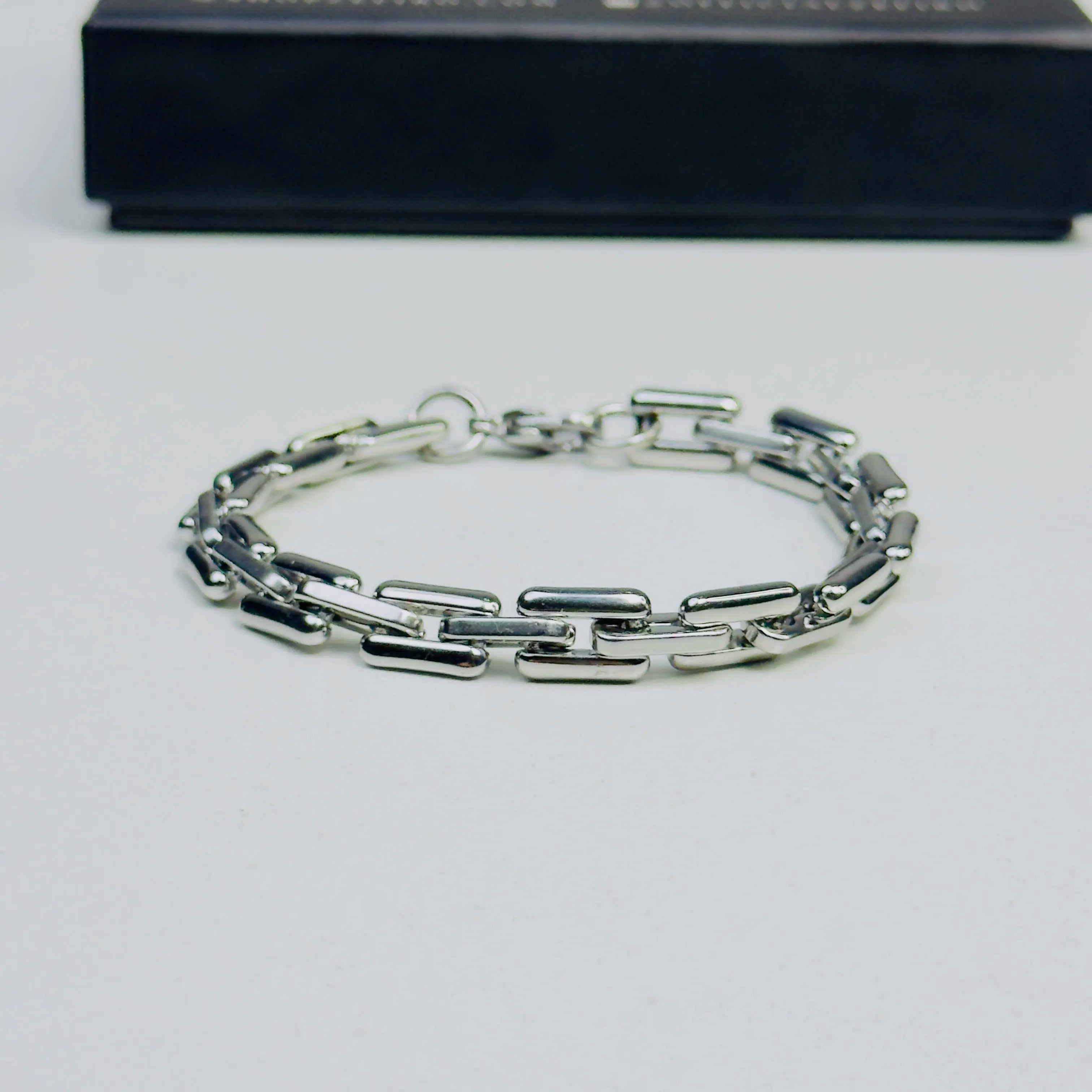 Rectangle Link Bracelet