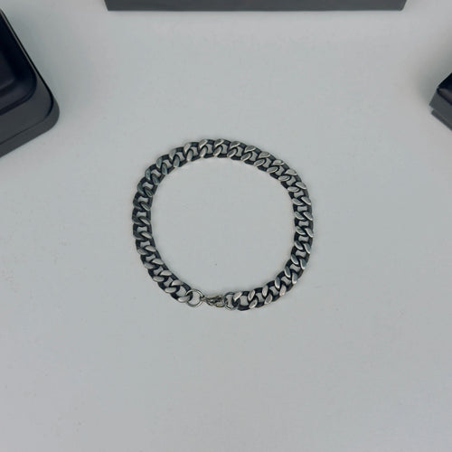 Classic Silver Curb bracelets