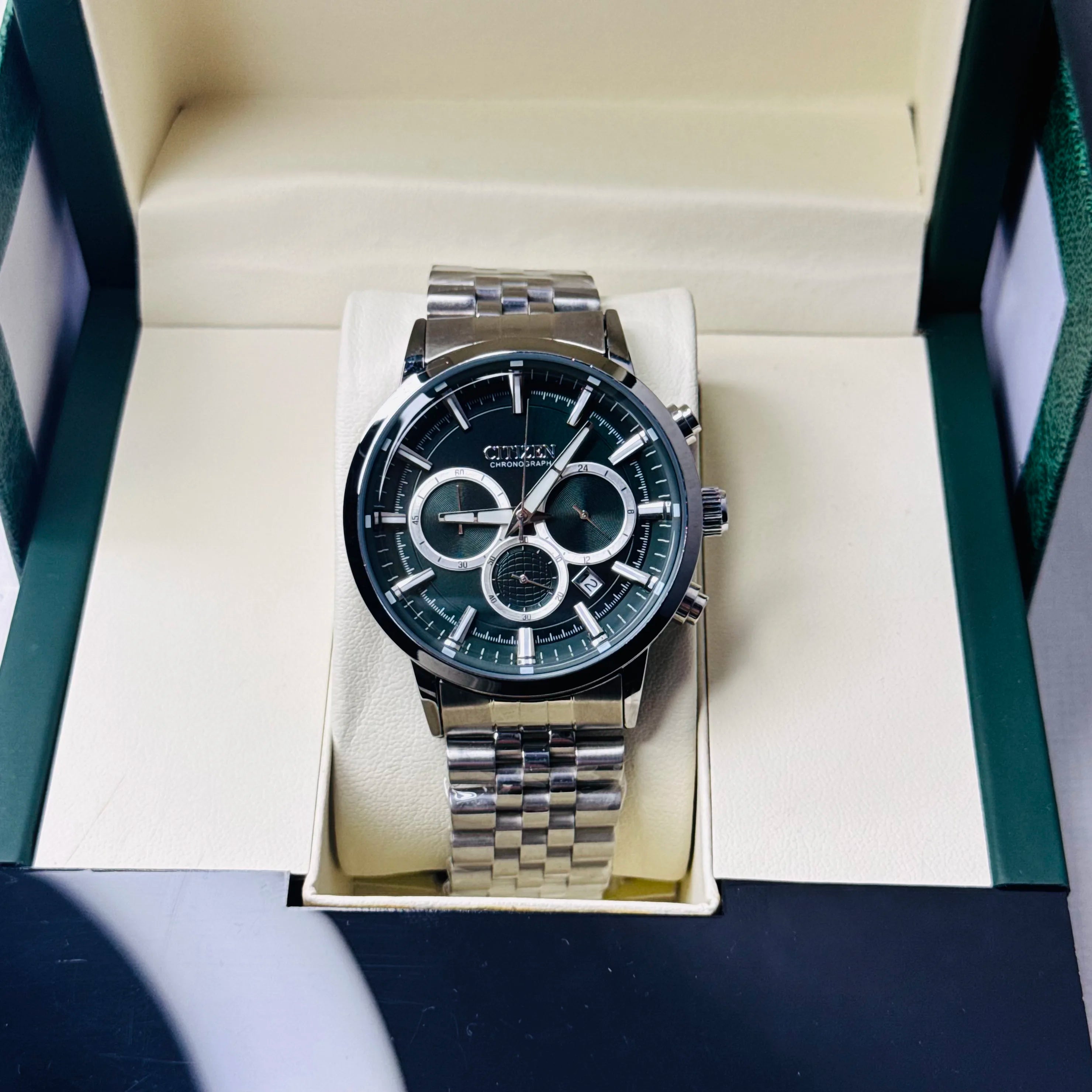 ZEFIRO T-22 CTZN CHRONOGRAPH: Premium Integrated Royal Oak Series