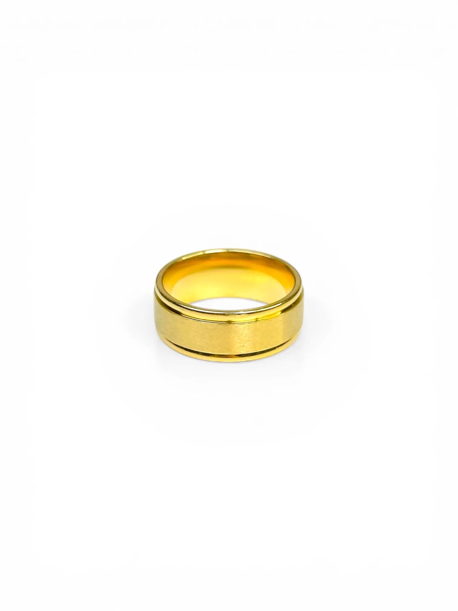 Gold titanium edge ring
