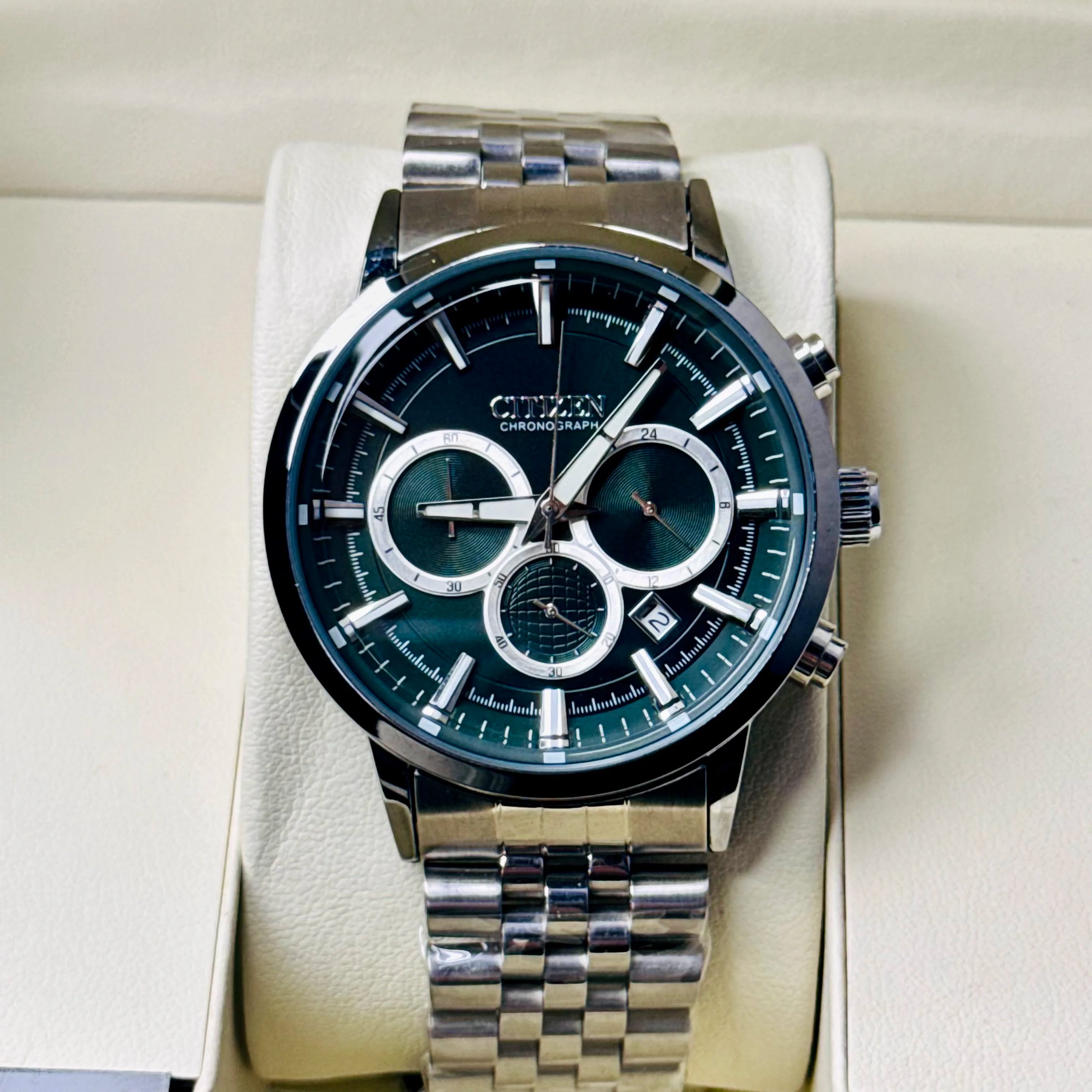 ZEFIRO T-22 CTZN CHRONOGRAPH: Premium Integrated Royal Oak Series
