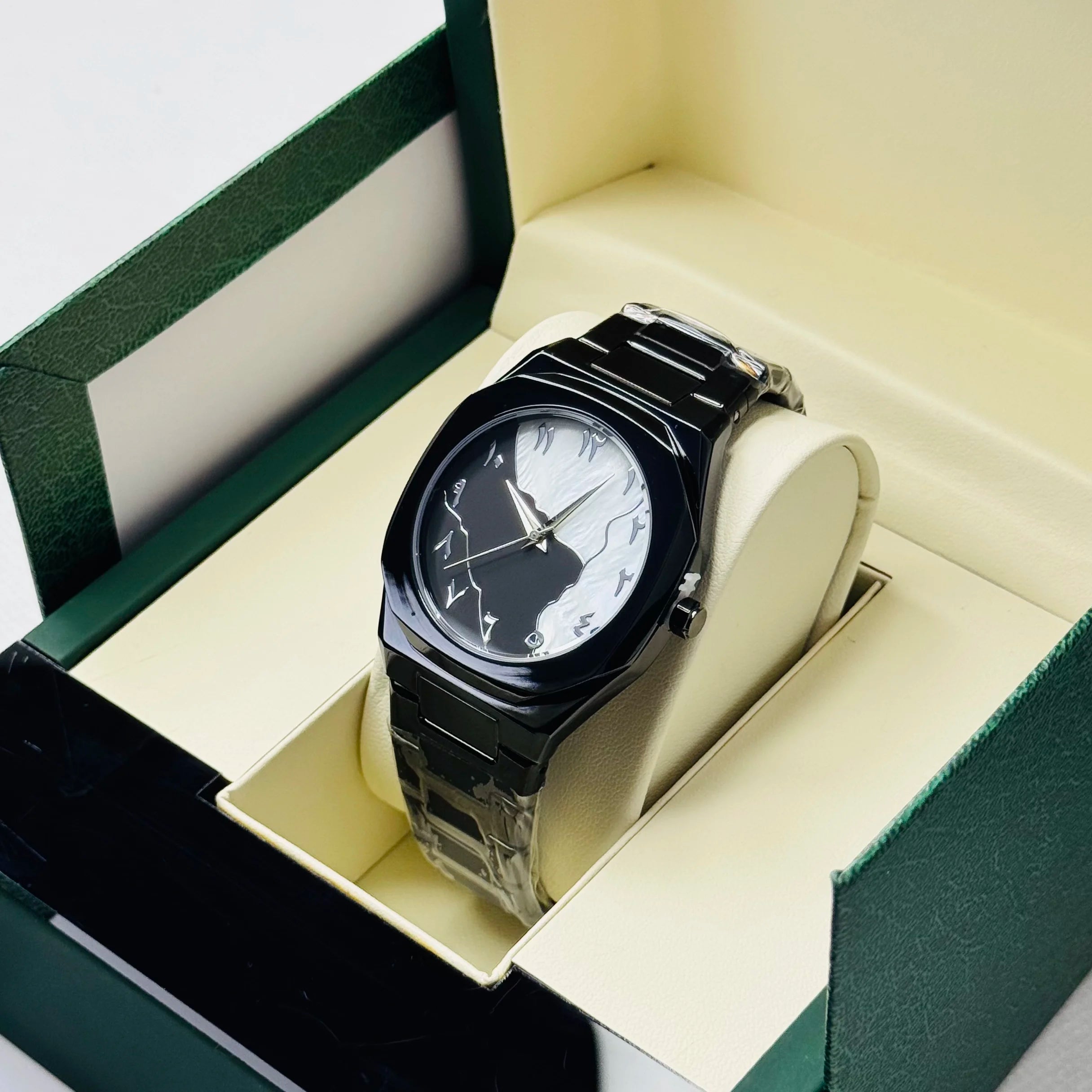 ZEFIRO T-04 GLOSSY CHAIN AURA WATCH