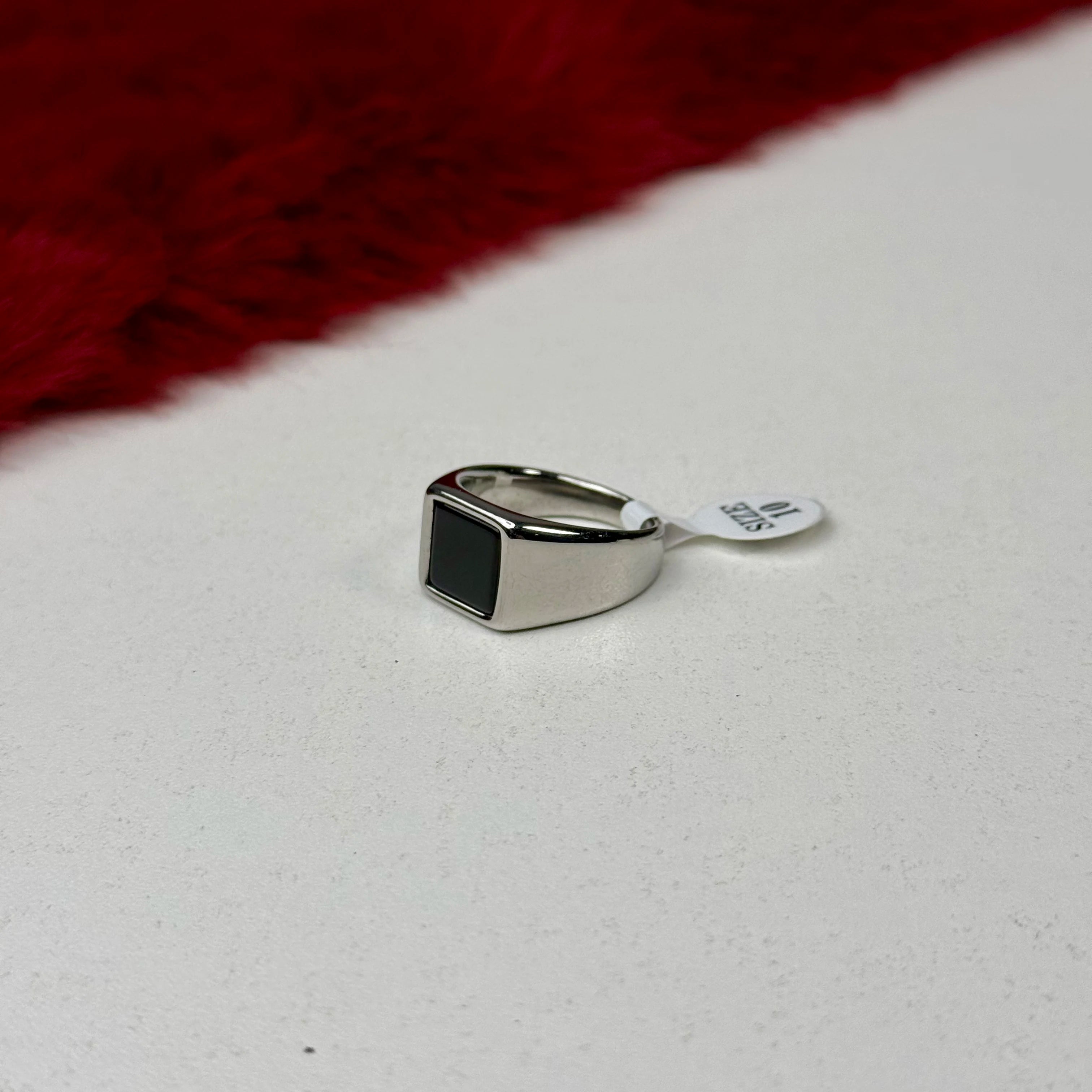 Modern Onyx Turkish ring